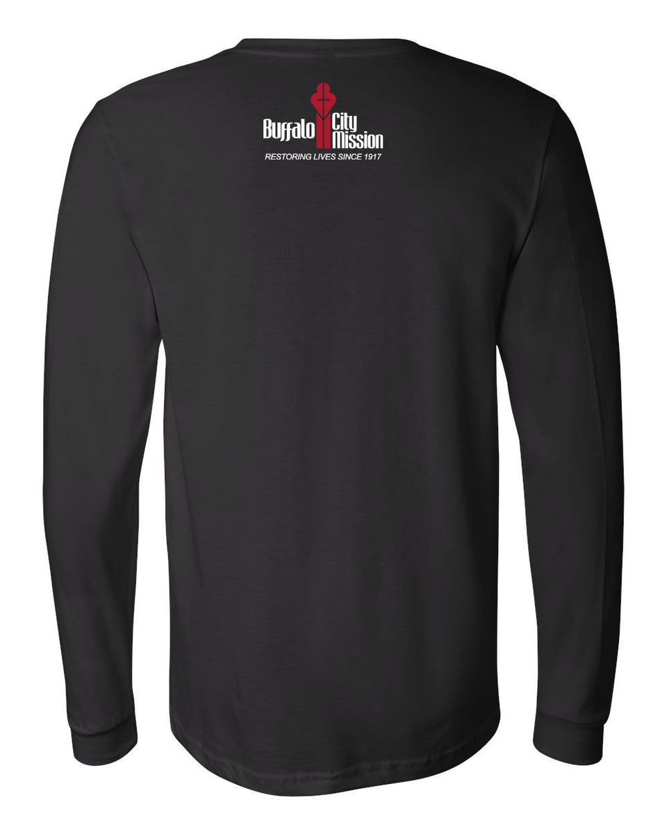 【U LAN】Bridge Back Strap Long Sleeve Tee Premium Long Sleeve Crew Neck Tee | ZuniSportswear