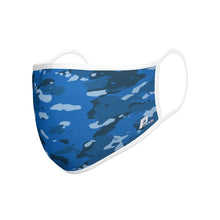 Load image into Gallery viewer, Blue Camo Flat Loops