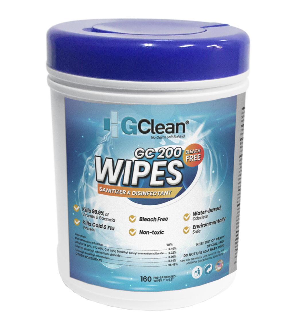 Disinfectant Wipes (160 count, Case of 12)