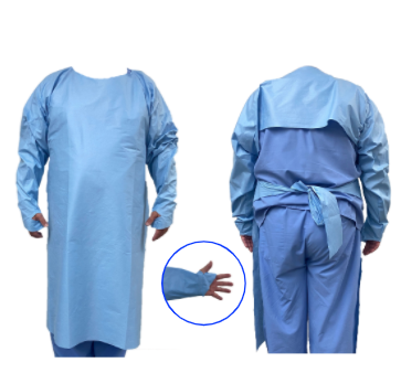 AAMI Level 2 Disposable Isolation Gown - Valencia SM/MD(Case of 80) (Made In USA)
