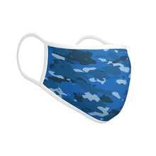 Load image into Gallery viewer, Blue Camo Flat Loops
