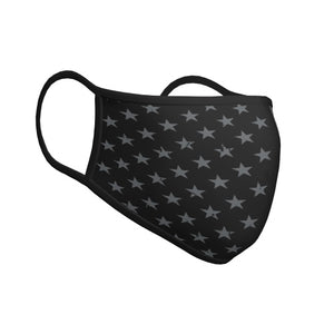 Grey USA Flag Flat Loops