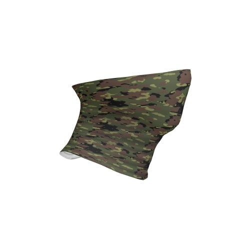 PVC Gummi märke Tre kronor - Army Green/Svart - Märken & Insignia